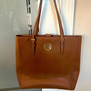 Michael Korrs Leather Tote
